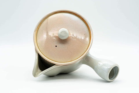 Japanese Kyusu - 椿窯 天鵬山 Tsubaki Kiln Hagi-yaki Teapot - 400ml - Tezumi
