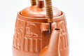 Japanese Dobin - Engraved Egyptian Decorations Tokoname-yaki Teapot - 220ml - Tezumi