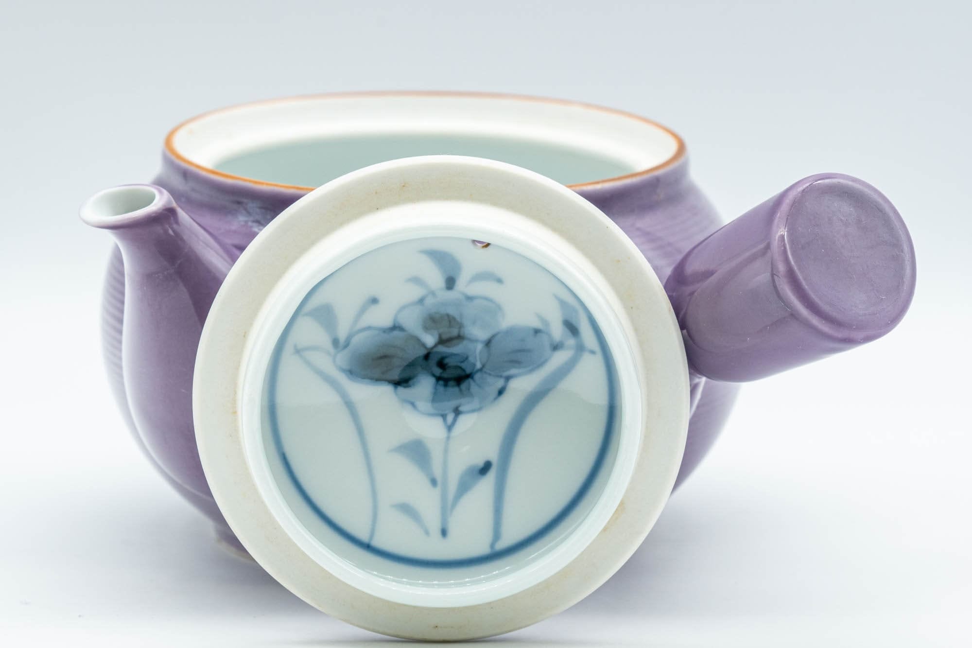 Japanese Kyusu - Purple Arita-yaki Teapot - 275ml