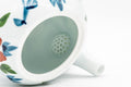 Tezumi — Japanese Kyusu - Floral White Porcelain Arita-yaki Teapot - 400ml — side profile showing the spout and handle