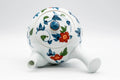 Tezumi — Japanese Kyusu - Floral White Porcelain Arita-yaki Teapot - 400ml — interior view showing the filter