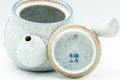 Tezumi — Japanese Kyusu - Blue and Grey Bamboo Villagers Debeso Teapot - 220ml — additional view