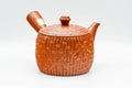 Tezumi — Japanese Kyusu - Large Bamboo Tokoname-yaki Debeso Teapot - 500ml — three-quarter view