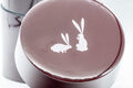 Japanese Chazutsu - Usagi Bunny Rabbit Tea Canister - 300ml - Tezumi