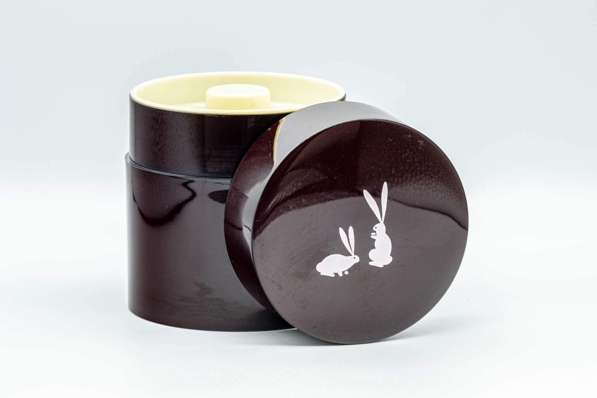 Japanese Chazutsu - Usagi Bunny Rabbit Tea Canister - 300ml - Tezumi