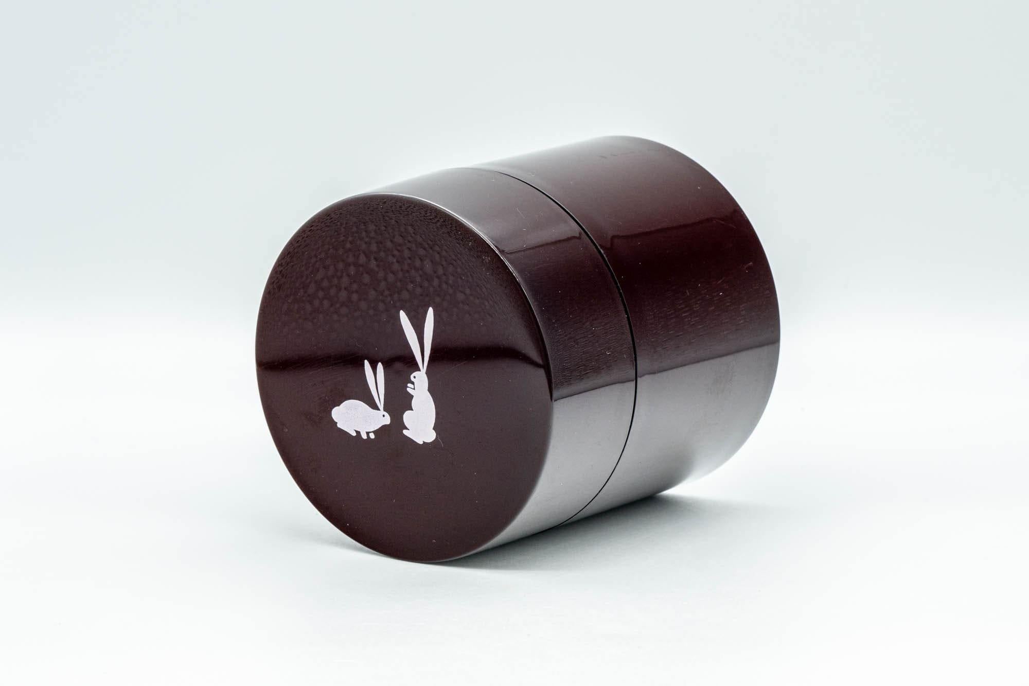 Japanese Chazutsu - Usagi Bunny Rabbit Tea Canister - 300ml - Tezumi