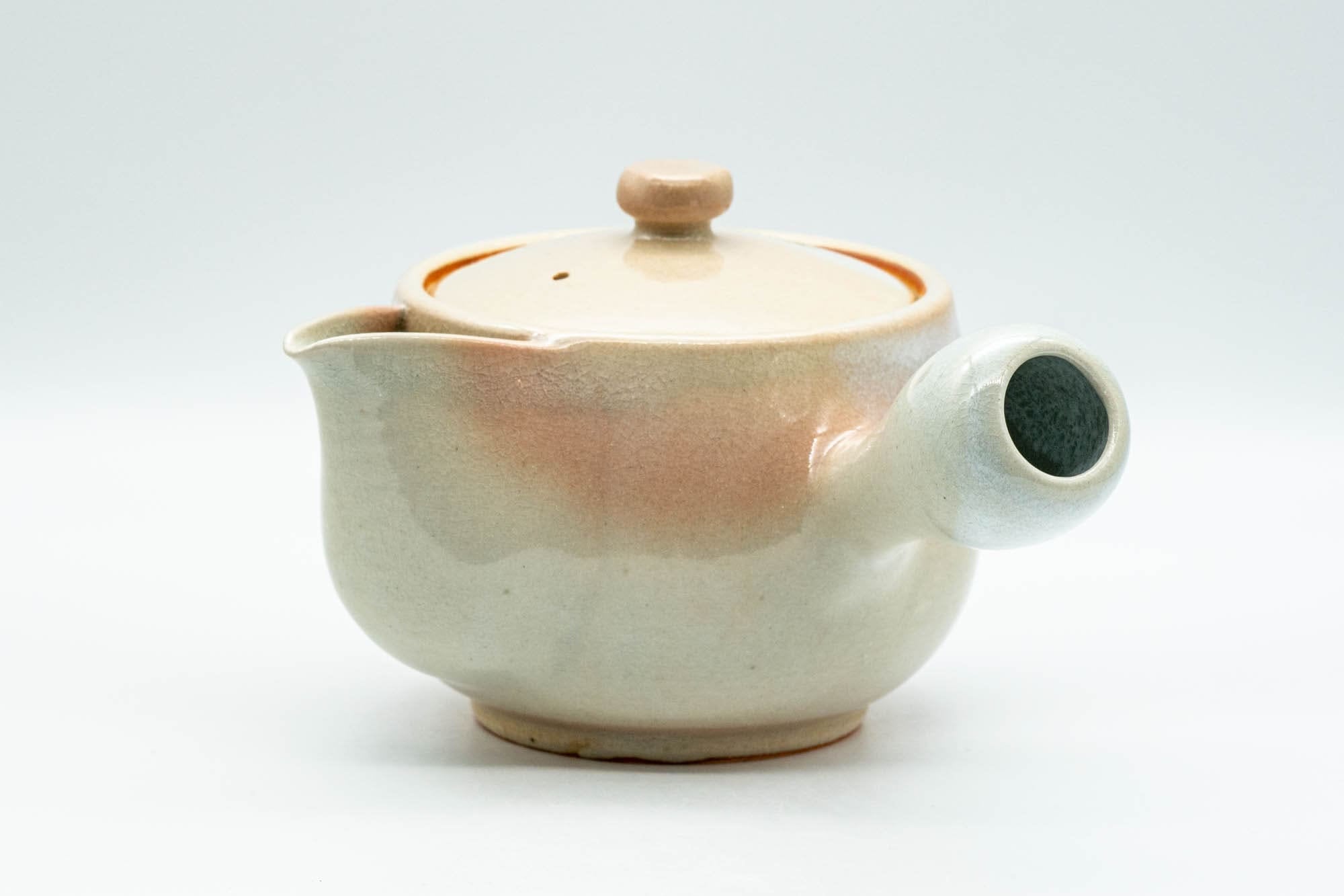 Japanese Tea Set - 椿窯 Tsubaki Kiln Hagi-yaki Kyusu Teapot with 6 Yunomi Teacups