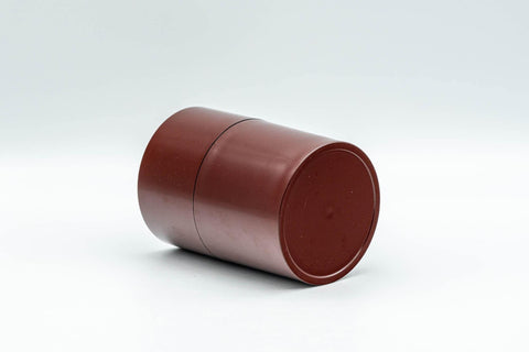 Japanese Chazutsu - Burgundy Red Tea Canister - 100ml - Tezumi