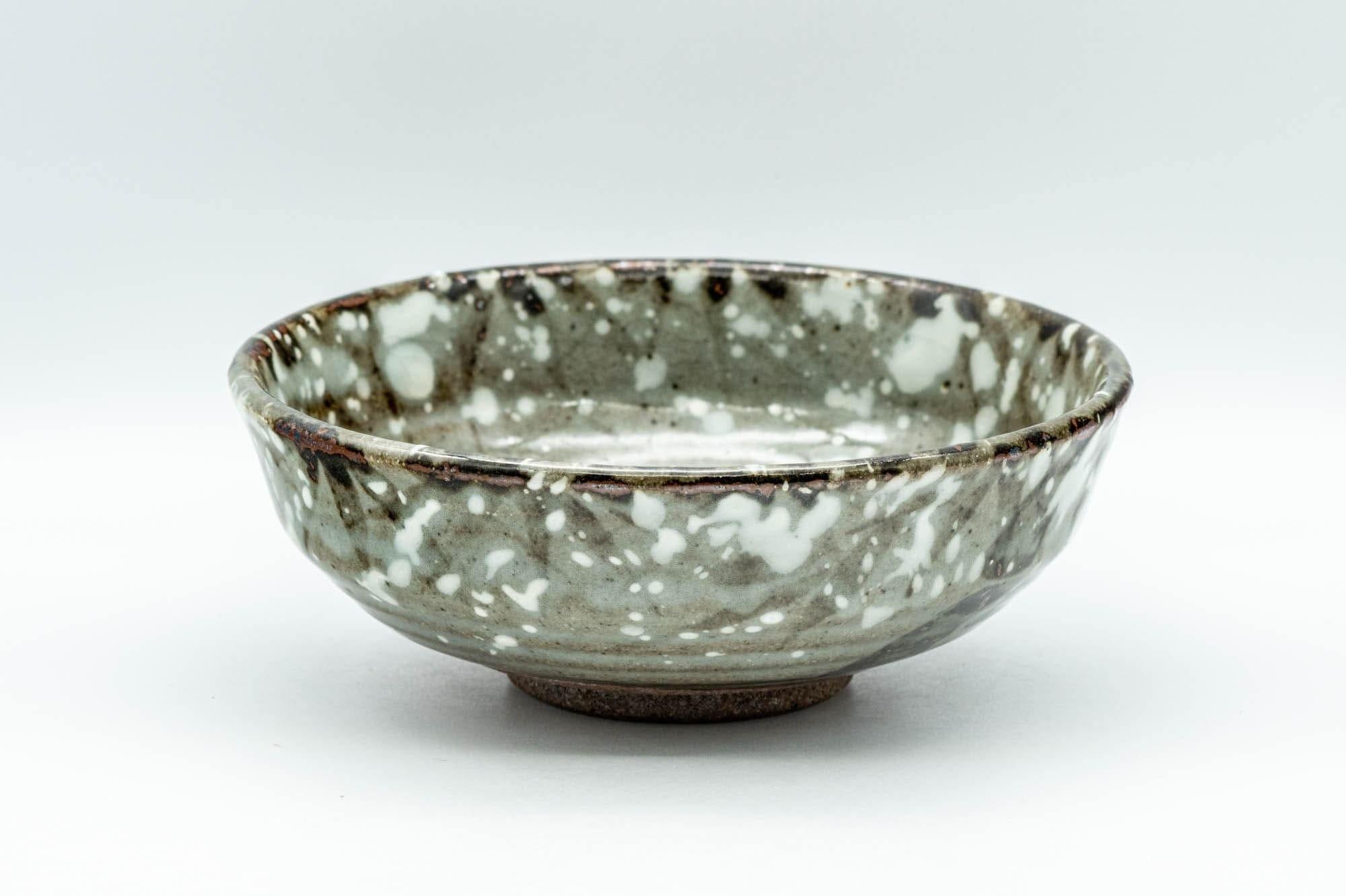 Japanese Bowl - Grey and White Spotted Summer Chawan - 250ml - Tezumi