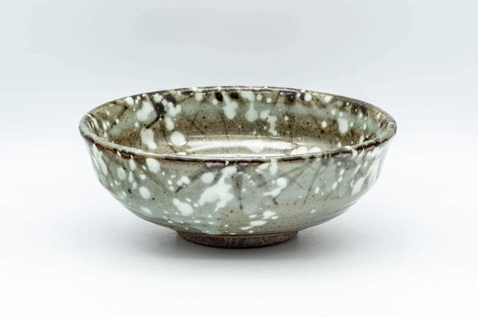 Japanese Bowl - Grey and White Spotted Summer Chawan - 250ml - Tezumi