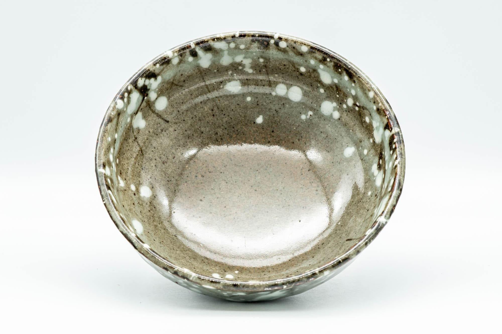 Japanese Bowl - Grey and White Spotted Summer Chawan - 250ml - Tezumi