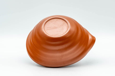 Japanese Katakuchi - Ribbed Red Shudei Water Cooler - 140ml - Tezumi