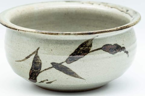 Japanese Kensui - Grey Glazed Water Bowl - 500ml - Tezumi