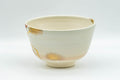 Japanese Matcha Bowl - Floral Gold Painted Kyo-yaki Chawan - 350ml - Tezumi