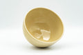 Tezumi — Japanese Matcha Bowl - 宮川香泉 Miyagawa Kousen Beige Kyo-yaki Chawan - 300ml — front view from another angle