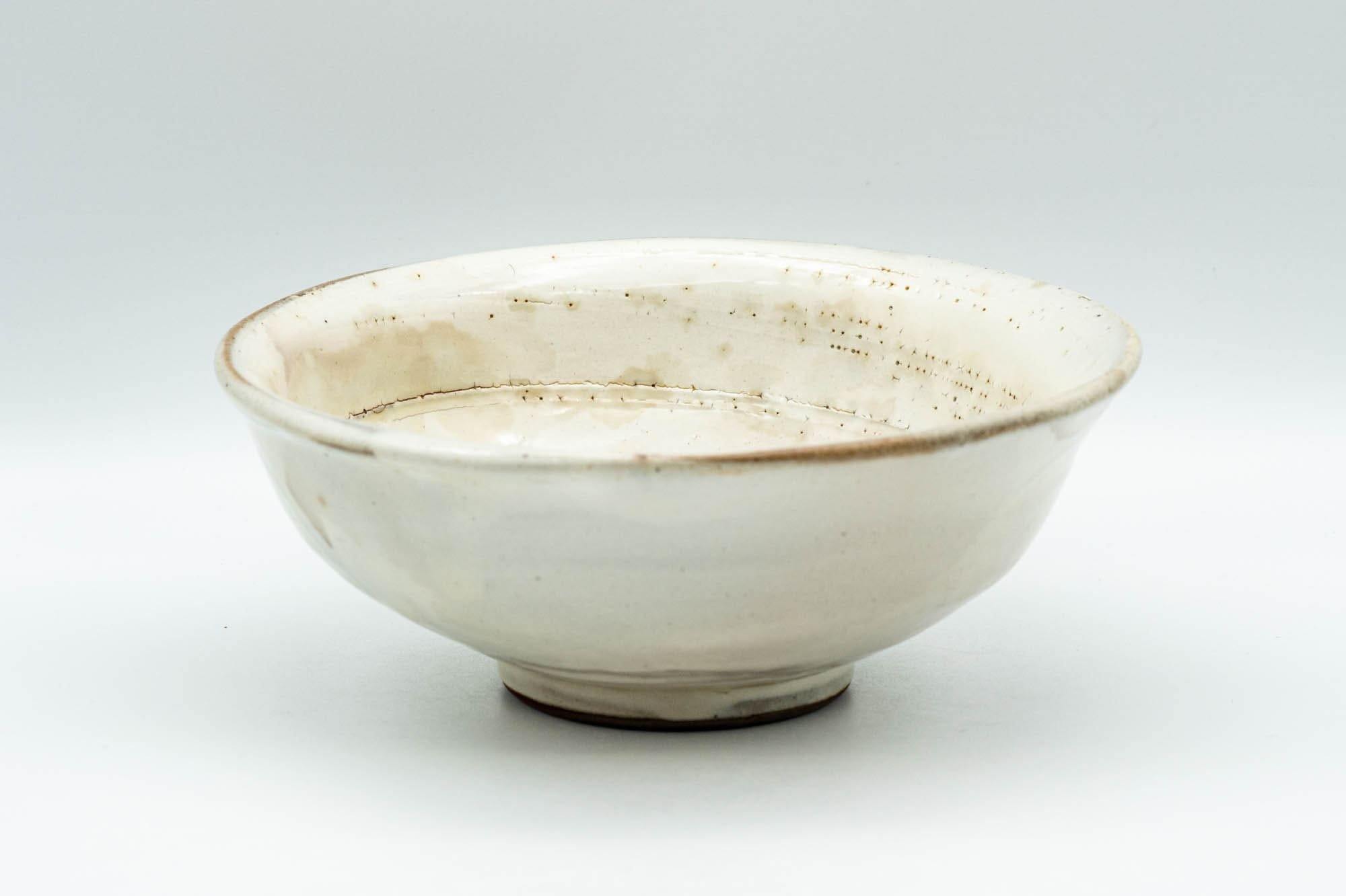 Japanese Bowl - Milky White Wan-nari Chawan - 250ml - Tezumi