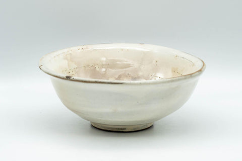 Japanese Bowl - Milky White Wan-nari Chawan - 250ml - Tezumi
