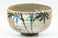 Japanese Matcha Bowl - Brushed Chawan with Bamboo Motif  - 350ml - Tezumi