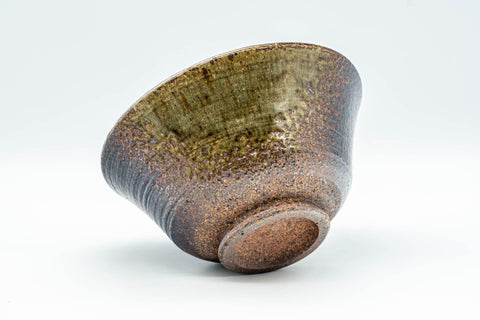 Japanese Matcha Bowl - 信楽焼 Burnt Glazed Shigaraki-yaki Chawan - 300ml - Tezumi