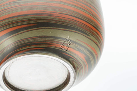 Japanese Teacup - 雲仙窯 Unzen Kiln Nerikomi Tokoname-yaki Yunomi - 120ml - Tezumi