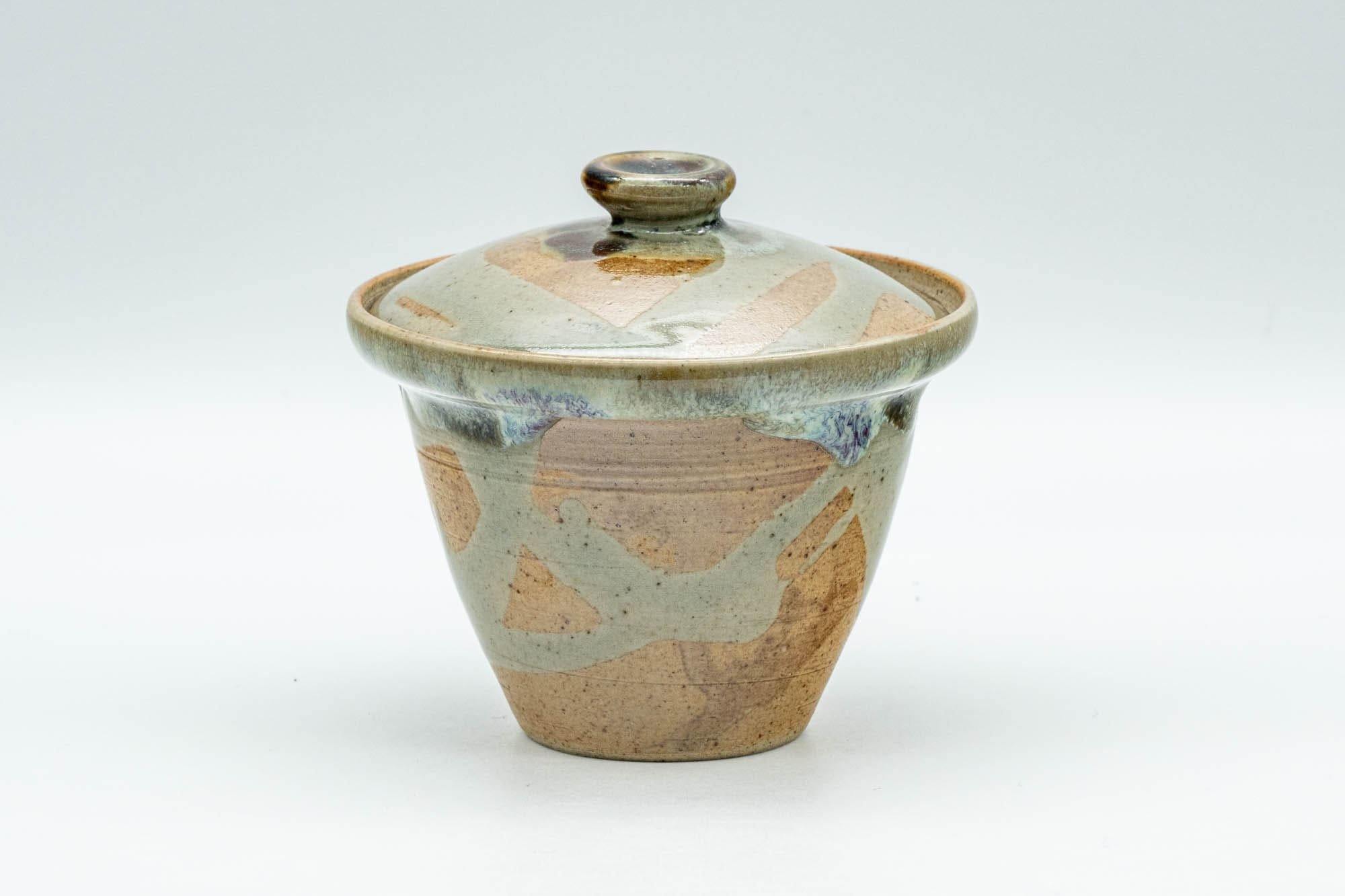 Japanese Shiboridashi - Hare's Fur Drip-Glazed Akogi-yaki Teapot - 90ml - Tezumi