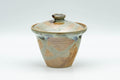 Japanese Shiboridashi - Hare's Fur Drip-Glazed Akogi-yaki Teapot - 90ml - Tezumi
