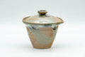 Japanese Shiboridashi - Hare's Fur Drip-Glazed Akogi-yaki Teapot - 90ml - Tezumi