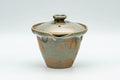 Japanese Shiboridashi - Hare's Fur Drip-Glazed Akogi-yaki Teapot - 90ml - Tezumi