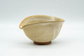 Tezumi — Japanese Katakuchi - Beige White Drip-Glazed Water Cooler - 150ml — front view