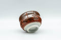 Japanese Teacup - Red Glazed Guinomi - 50ml - Tezumi