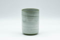 Japanese Teacup - Green Floral Tsutsu-gata Yunomi - 150ml - Tezumi