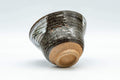 Tezumi — Japanese Teacup - Grey Soaring Bird Yunomi - 80ml — top-down view of the interior