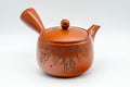 Japanese Kyusu - Engraved Tokoname-yaki Teapot - 350ml - Tezumi