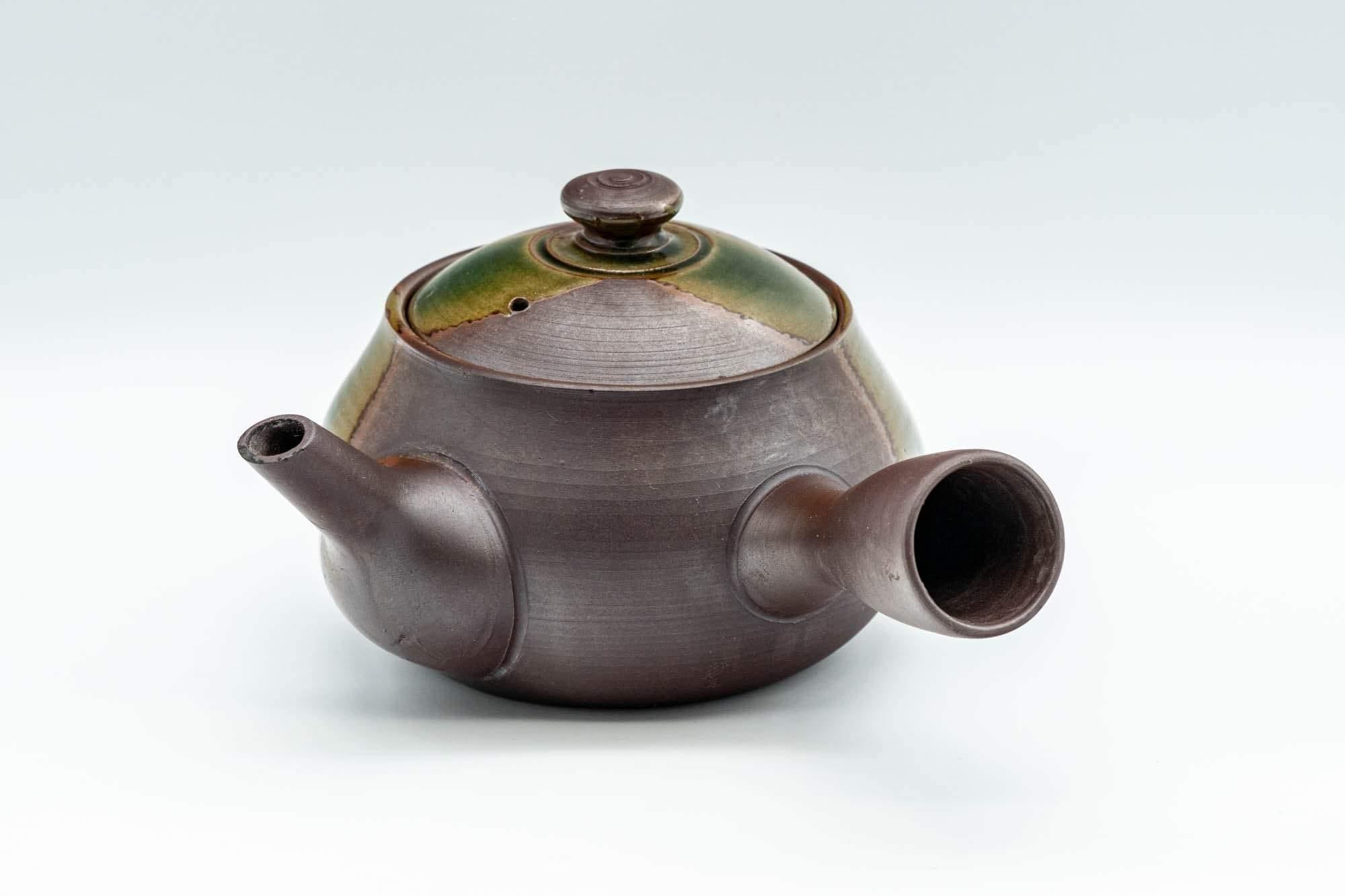 Japanese Kyusu - Ash Glazed Banko-Yaki Teapot - 275ml - Tezumi