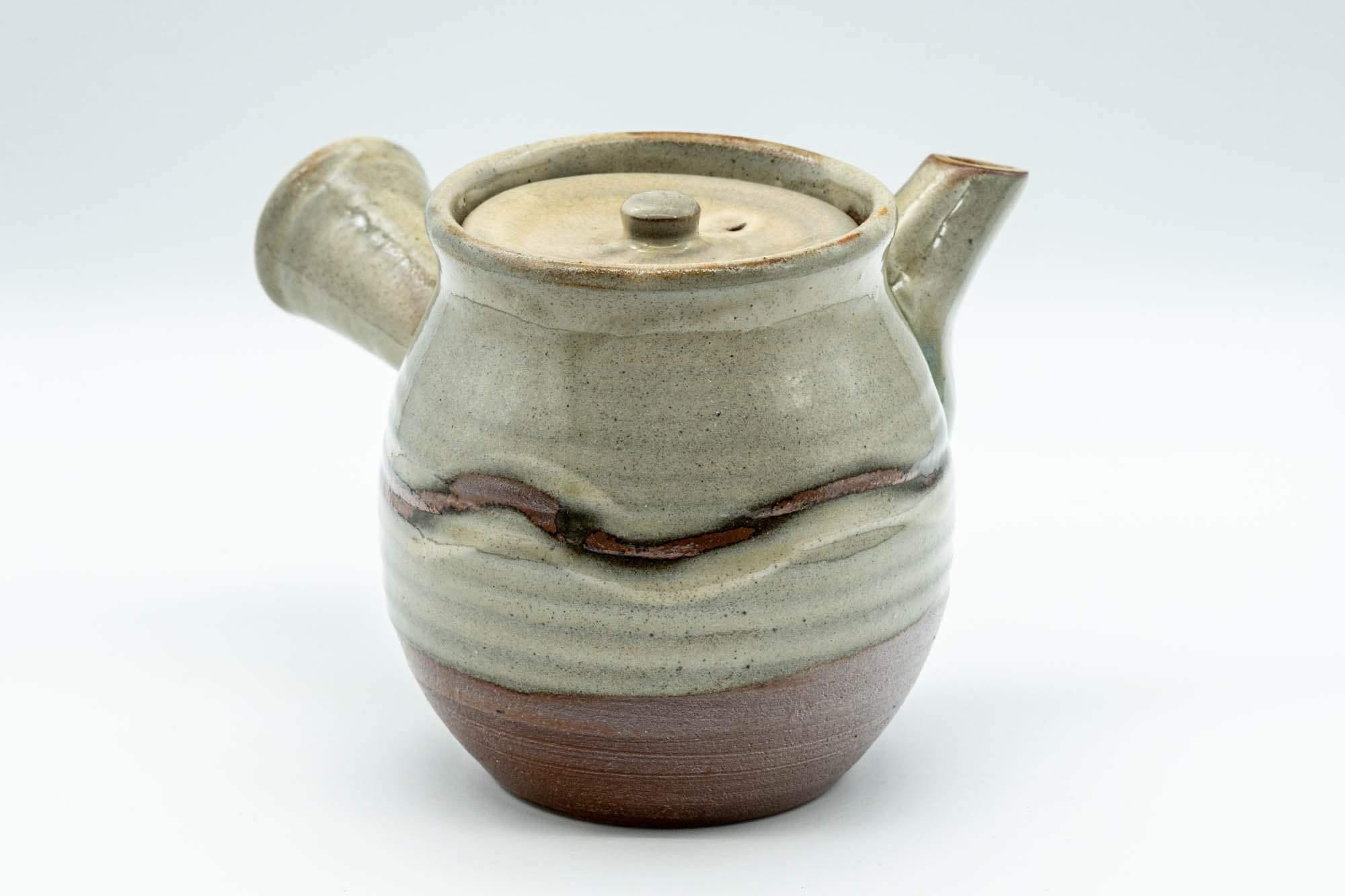 Japanese Kyusu - Vibrant Teal Glazed Do-ake Teapot - 200ml - Tezumi