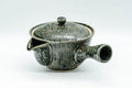 Japanese Kyusu - Green Striped Houhin-style Teapot - 275ml - Tezumi