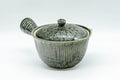 Japanese Kyusu - Green Striped Houhin-style Teapot - 275ml - Tezumi