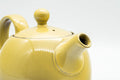 Japanese Kyusu - Yellow Ushirode Back-Handle Teapot - 350ml - Tezumi