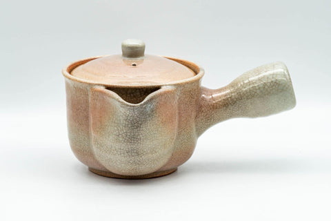 Japanese Kyusu - 椿秀窯 Tsubakihide Kiln Hagi-yaki Do-ake Teapot - 290ml - Tezumi
