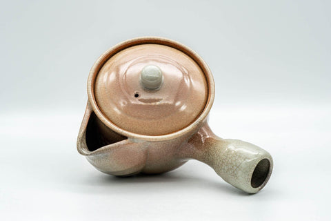 Japanese Kyusu - 椿秀窯 Tsubakihide Kiln Hagi-yaki Do-ake Teapot - 290ml - Tezumi