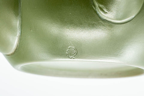 Tezumi — Japanese Kyusu - Green Ryokudei Tokoname-yaki Teapot - 325ml — additional view