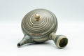 Tezumi — Japanese Kyusu - Green Nerikomi Tokoname-yaki Teapot - 250ml — interior view showing the filter