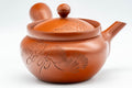 Japanese Kyusu - Engraved Collared Tokoname-yaki Teapot - 275ml - Tezumi