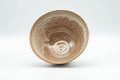 Japanese Matcha Bowl - Beige and White Drip-Glazed Ido-gata Chawan - 200ml - Tezumi