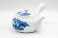 Japanese Kyusu - 有田焼 Porcelain Arita-yaki Debeso Teapot - 240ml - Tezumi