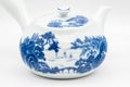 Japanese Kyusu - 有田焼 Porcelain Arita-yaki Debeso Teapot - 240ml - Tezumi