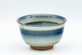 Tezumi — Japanese Teacups - Pair of Celadon Snowflake Glazed Yunomi - 100ml — top-down view of the interior