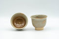 Japanese Teacups - Set of 3 Gohonte Hagi-yaki Guinomi - 50ml - Tezumi