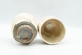 Japanese Teacups - Pair of Gohonte Glazed Meoto Yunomi - Tezumi