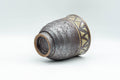 Japanese Teacup - Beige Stoneware Patterned Yunomi - 180ml - Tezumi